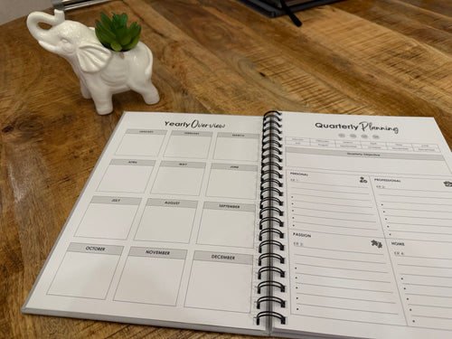 3 Months - Quarterly Planning Notebook
